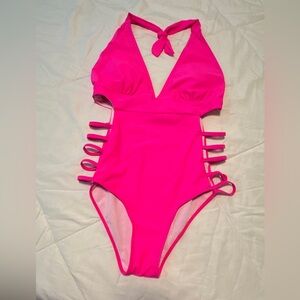 Women’s Pink One Piece Swimsuit